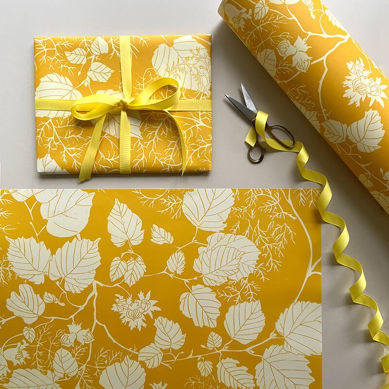 Patterned Paper Hazel Mustard