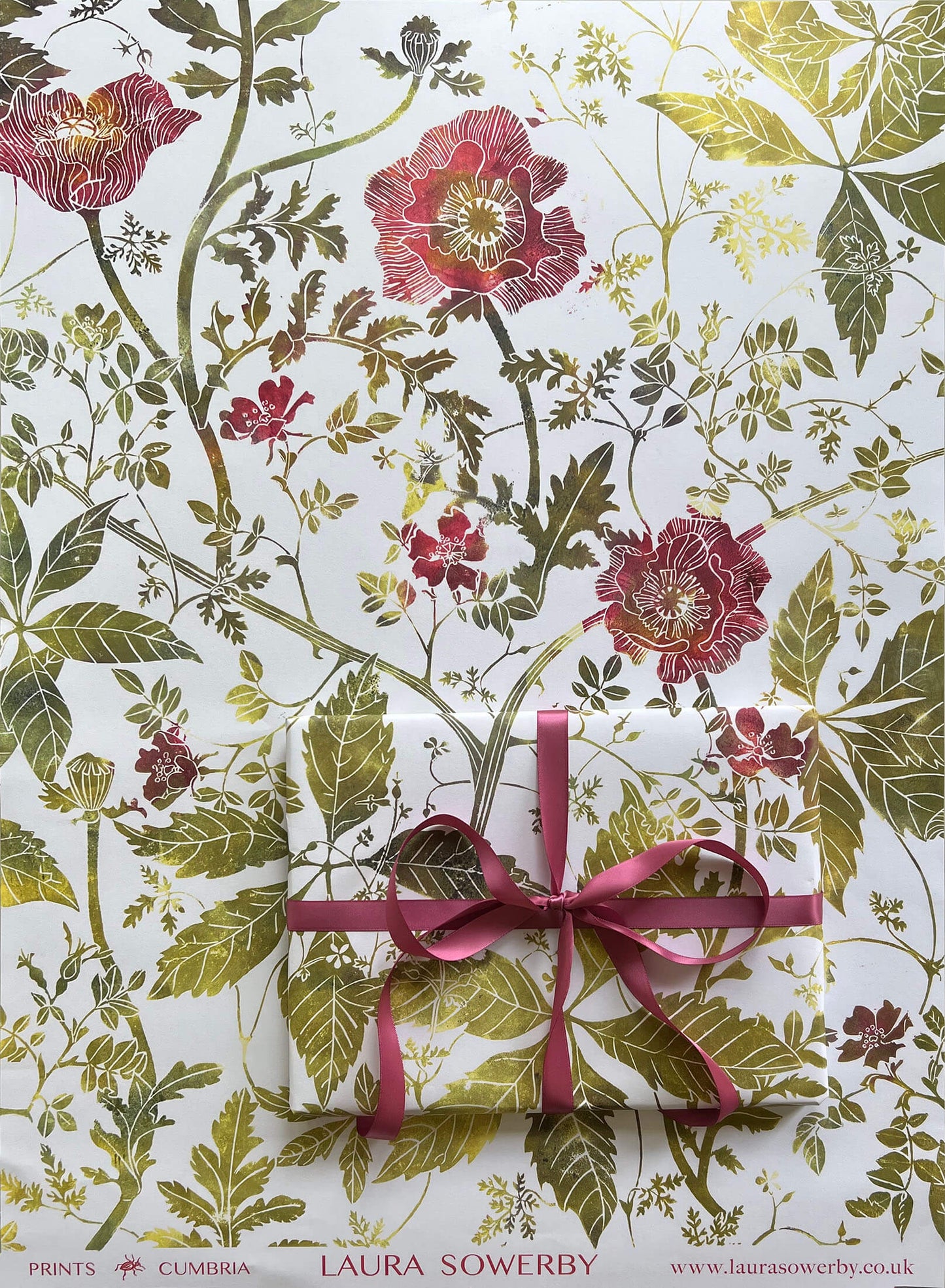 Patterned Paper Poppy & Wild Rose Ruby