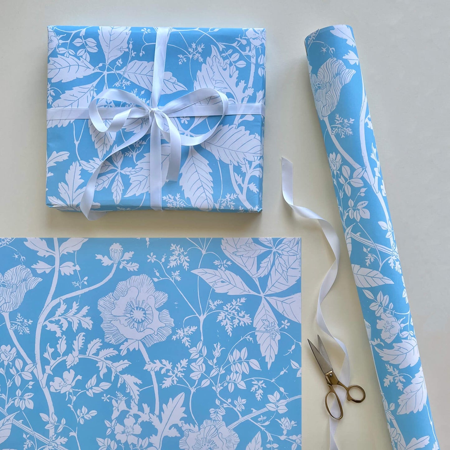 Patterned Paper Poppy & Wild Rose Wedgewood