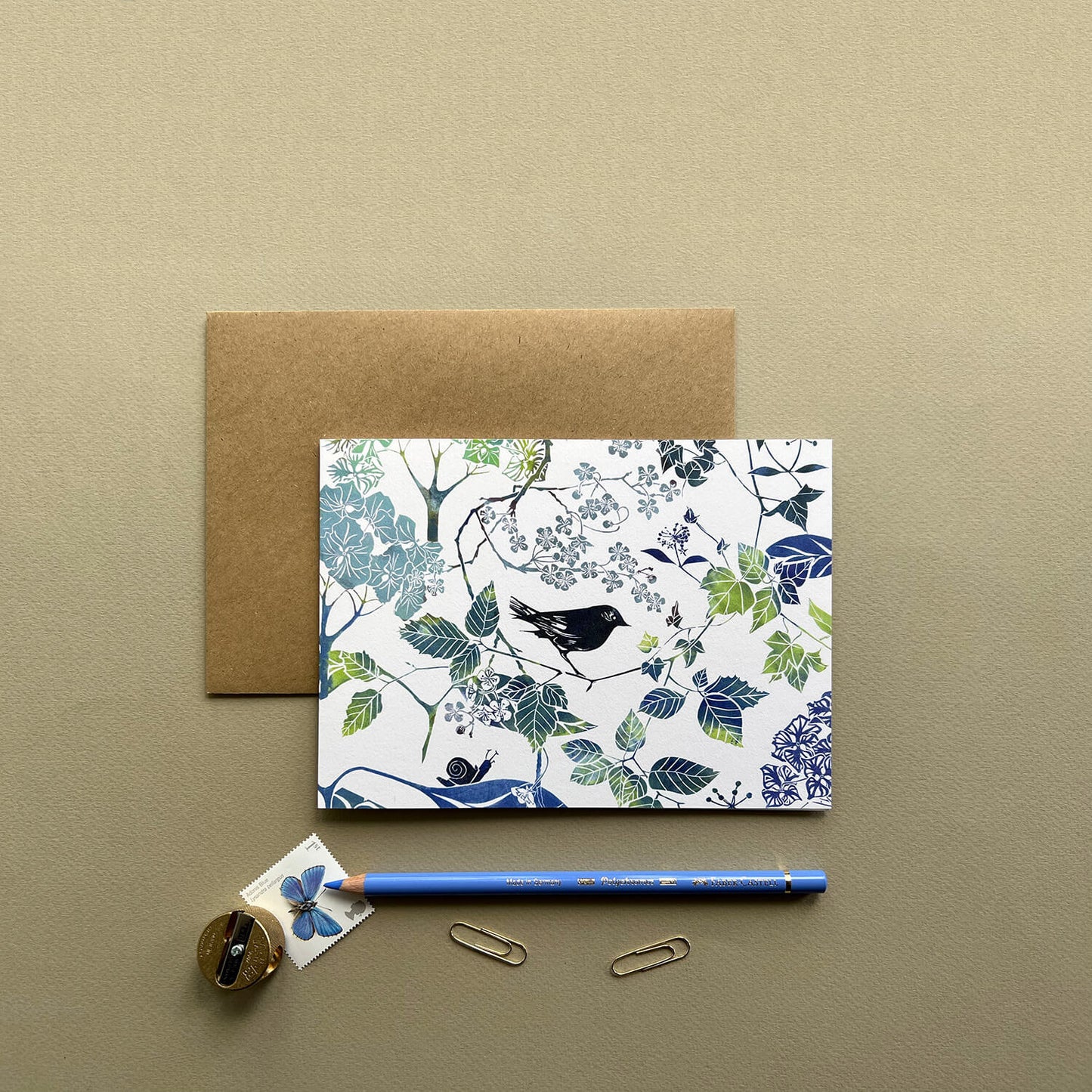 NEW Patterned Paper Hedgerow Kali