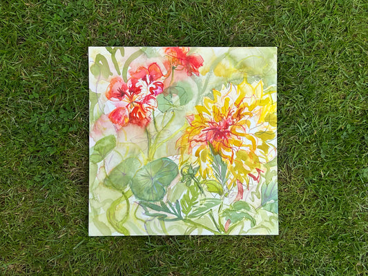 Floral painting