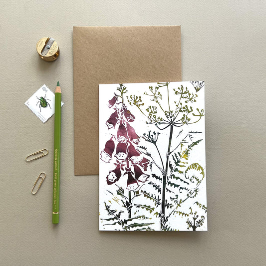 Foxglove Card