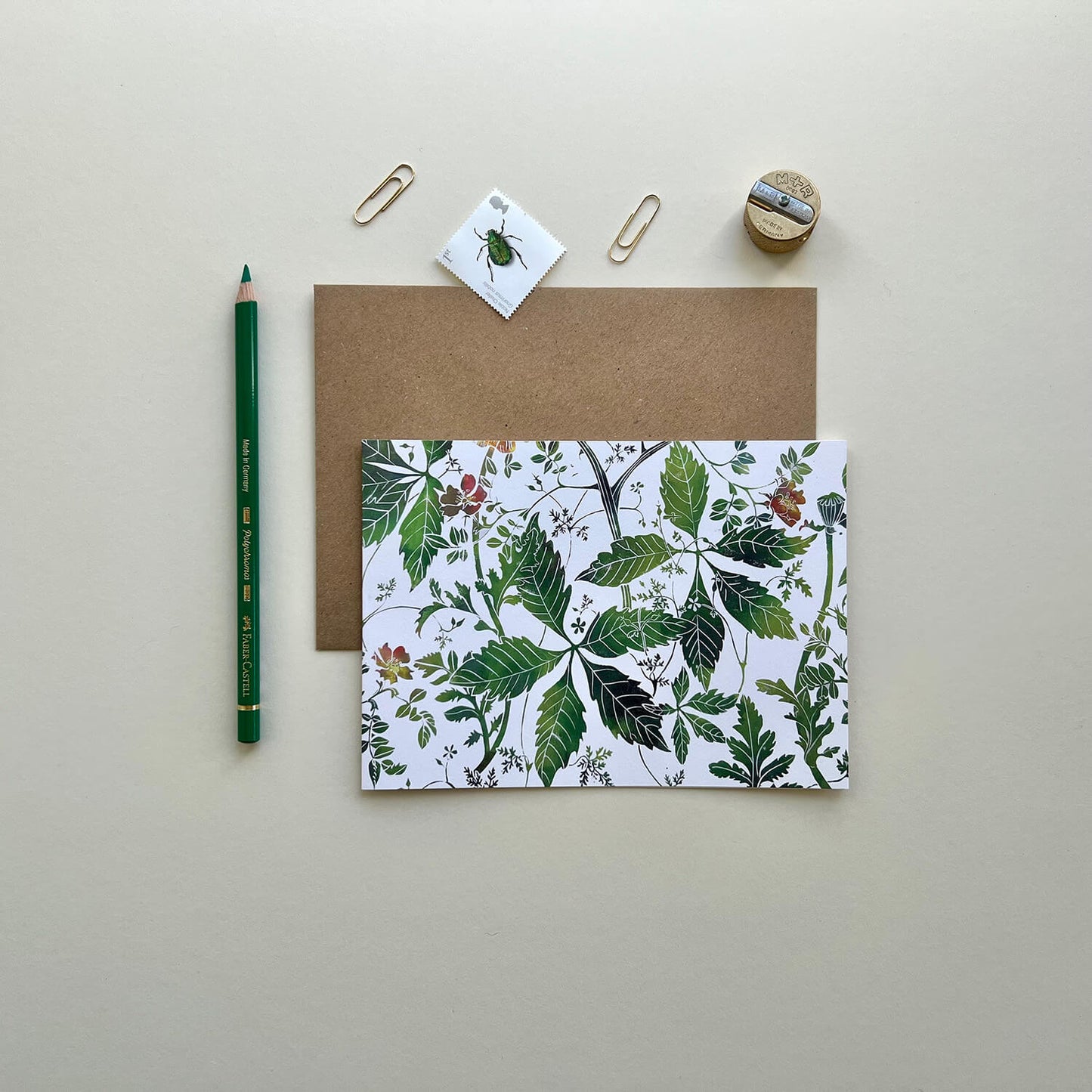 Patterned Paper Bog Primrose Spring